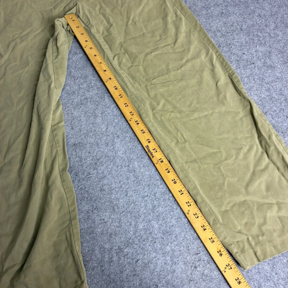 Tommy Bahama Mens 32x28 Tencel Tan Khaki Chino Pants Straight Leg Trousers